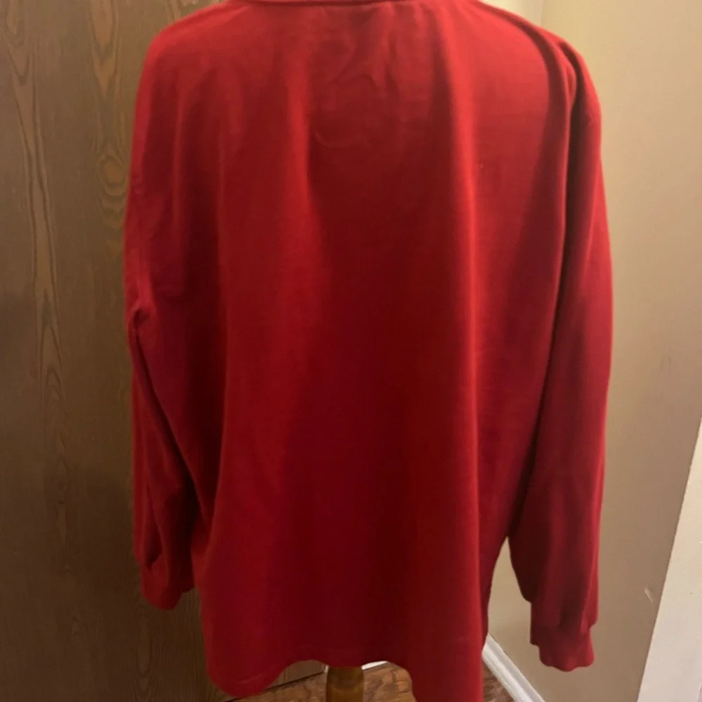 Red Alfred Dunner sweater 2x - Picture 3 of 4